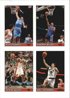 Stojakovic/Billups/Walker/Szczerbiak