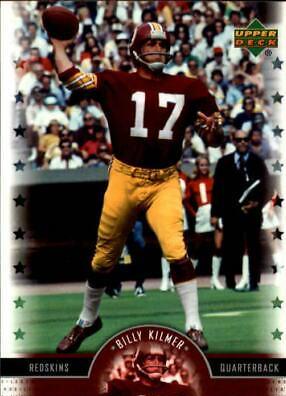 Billy Kilmer #37 Football Cards 2005 Upper Deck Legends