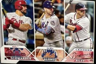Austin Riley, Kyle Schwarber, Pete Alonso