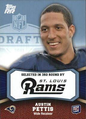 Austin Pettis #143 2011 Topps Rising Rookies Football