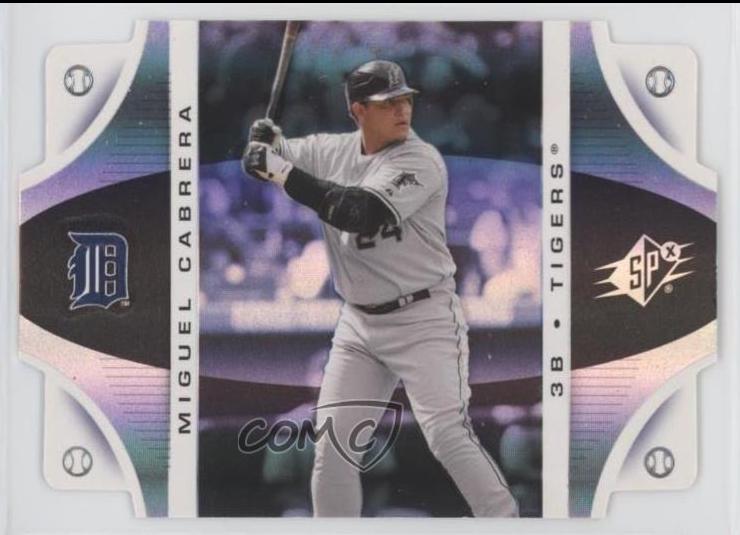 Miguel Cabrera #37 Baseball Cards 2008 Spx
