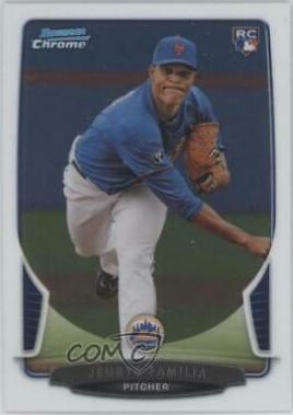 Jeurys Familia #12 Baseball Cards 2013 Bowman Chrome