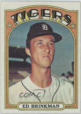 Ed Brinkman #535 Baseball Cards 1972 Topps