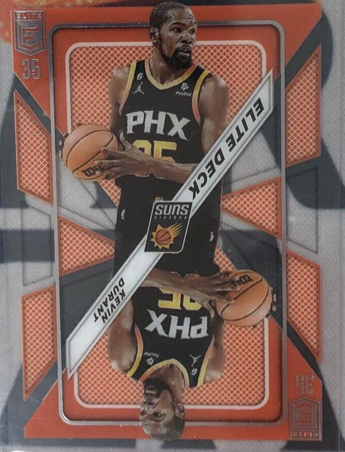Kevin Durant #2 Basketball Cards 2023 Donruss Elite Deck