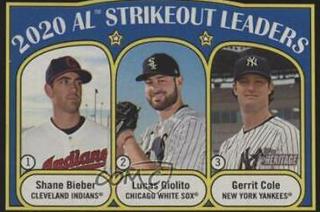 Shane Bieber / Gerrit Cole / Lucas Giolito