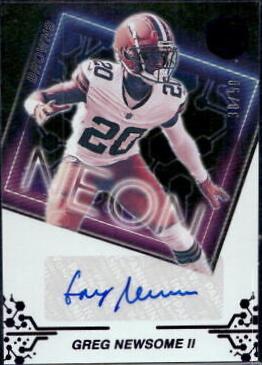 Greg Newsome II [Purple] #NS-GN