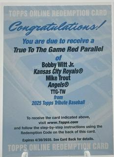 Mike Trout / Bobby Witt Jr.