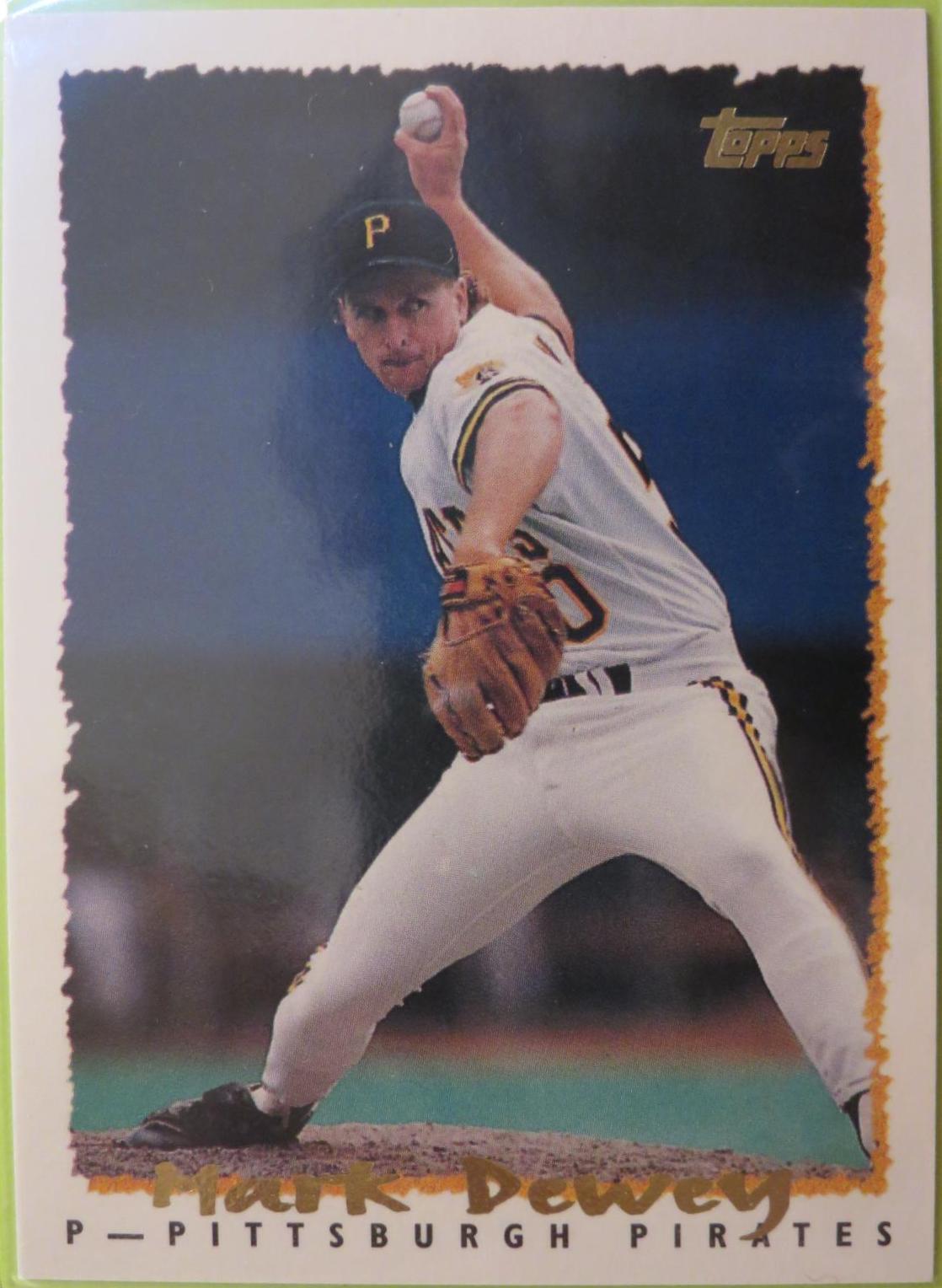 Mark Dewey #378 Baseball Cards 1995 Topps