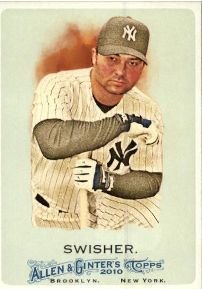 Nick Swisher #120 2010 Topps Allen & Ginter Baseball