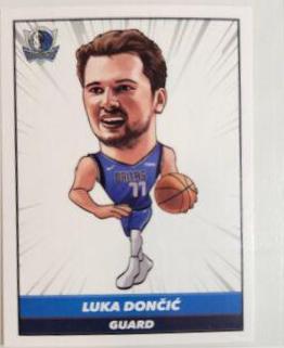 Luka Doncic #302 Basketball Cards 2021 Panini NBA Stickers