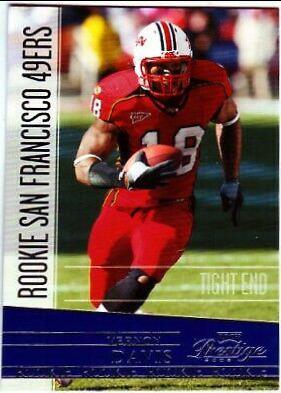 Vernon Davis #245 2006 Playoff Prestige Football