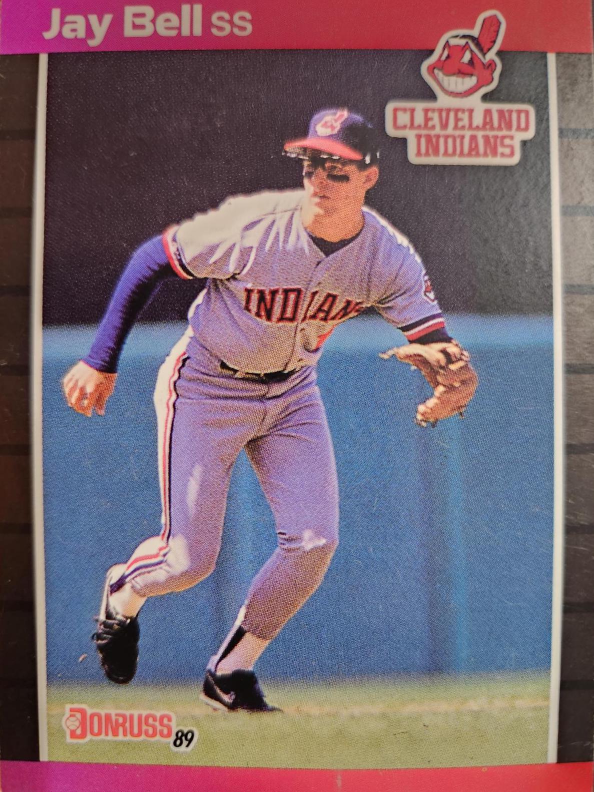 Jay Bell #350 Baseball Cards 1989 Donruss