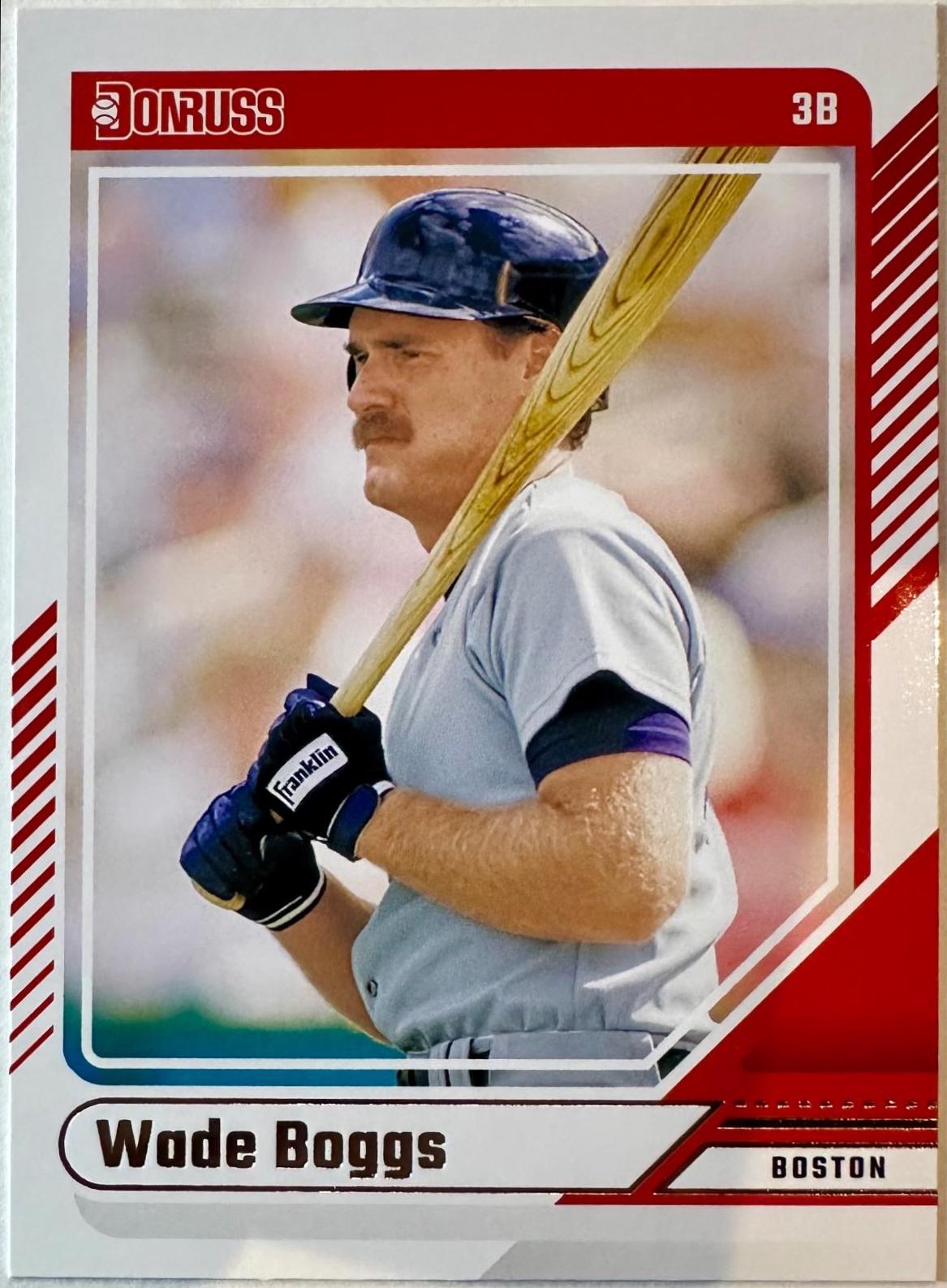 Wade Boggs #51 Baseball Cards 2024 Donruss