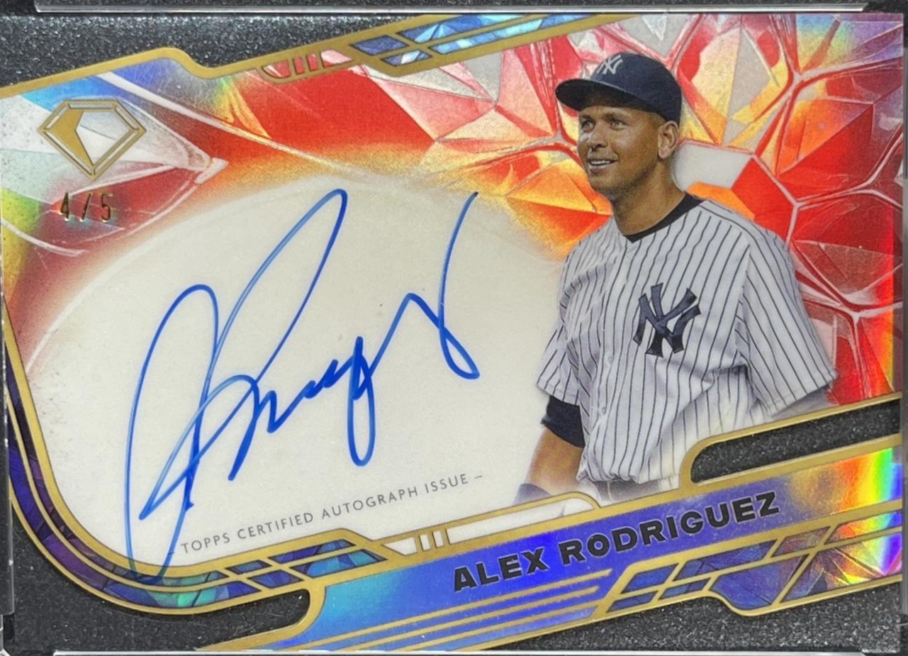 Alex Rodriguez [Red Refractor] #ACC-AROD