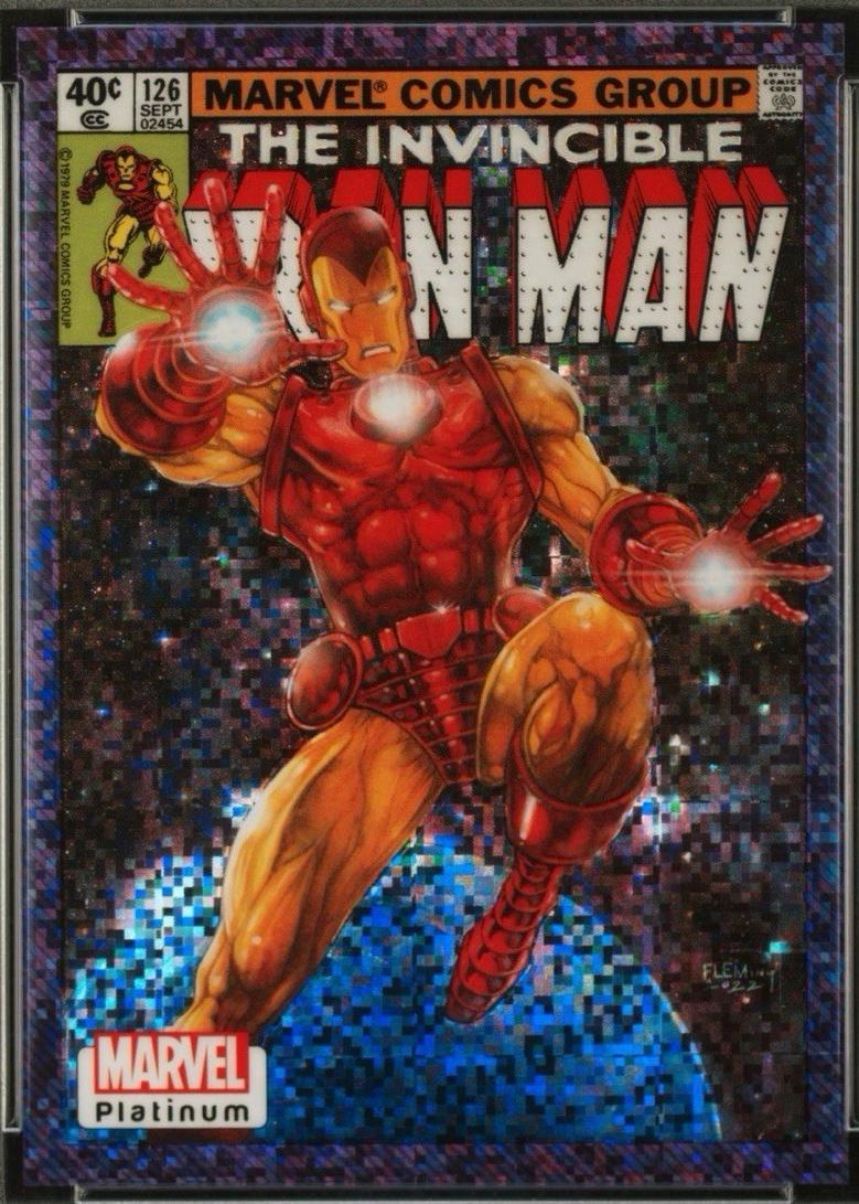 2023 Iron Man [Purple Pixel] #WI34