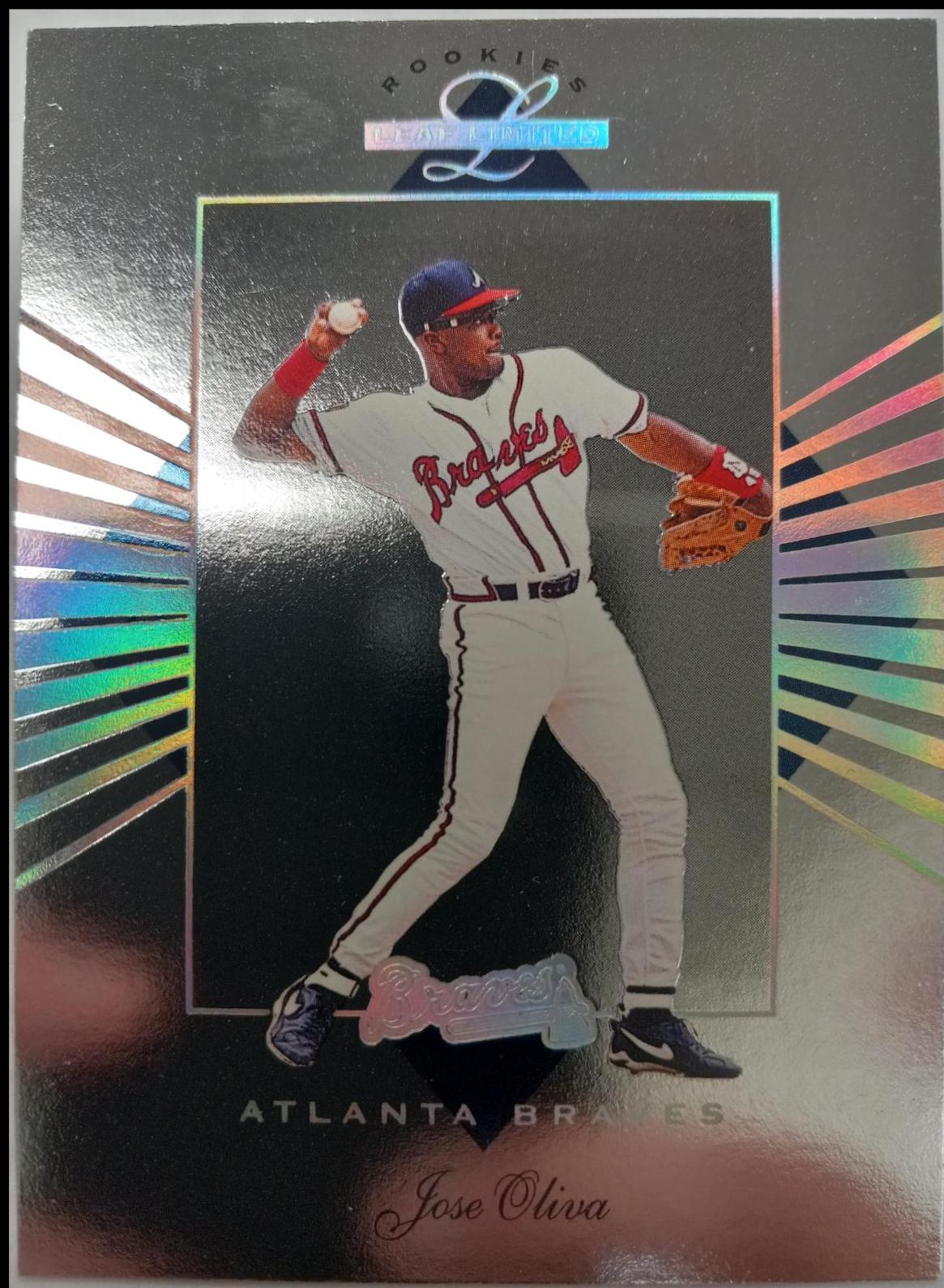 Jose Oliva #48 Baseball Cards 1994 Leaf Limited Rookie