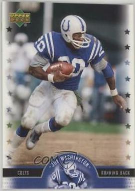 Joe Washington #11 Football Cards 2005 Upper Deck Legends