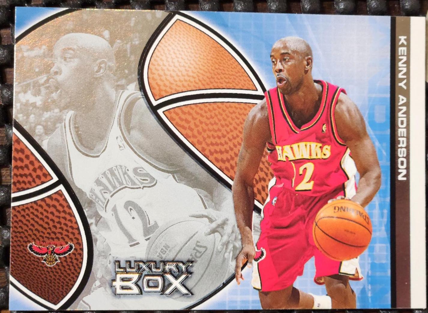 Kenny Anderson #36 Basketball Cards 2005 Topps Luxury Box