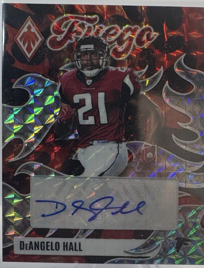 DeAngelo Hall #FUS-DHL 2025 Panini Phoenix Fuego Signature Football