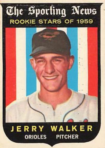 Jerry Walker #144 Baseball Cards 1959 Topps