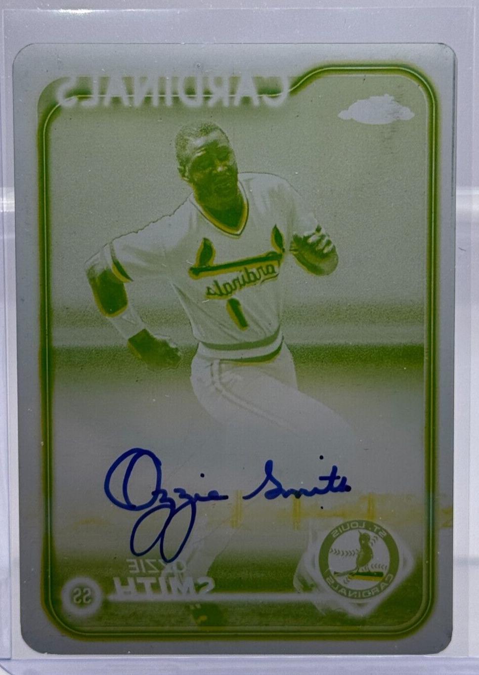 Ozzie Smith [Printing Plate] #CLA-OS