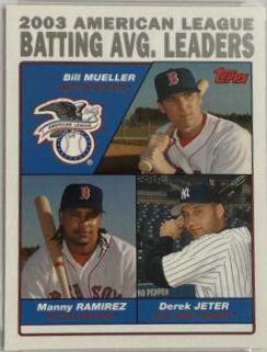Bill Mueller, Derek Jeter, Manny Ramirez [1st Edition] #337