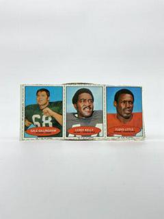Floyd Little, Gale Gillingham, Leroy Kelly