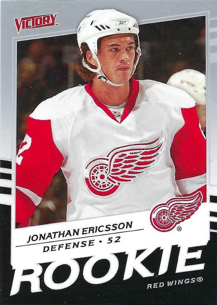 Jonathan Ericsson #238 Hockey Cards 2008 Upper Deck Victory