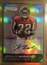 Jerious Norwood [Autograph Gold Refractor] #256