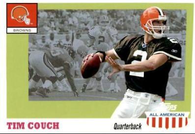 Tim Couch #4 Football Cards 2003 Topps All American
