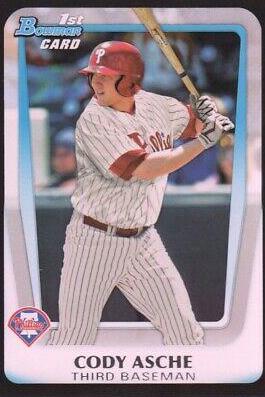 Cody Asche #BDPP2 Baseball Cards 2011 Bowman Draft Prospects