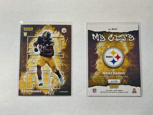 Najee Harris #22 Football Cards 2021 Panini Instant NFL