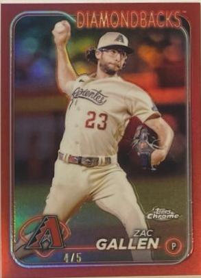 Zac Gallen [Red Refractor] #147