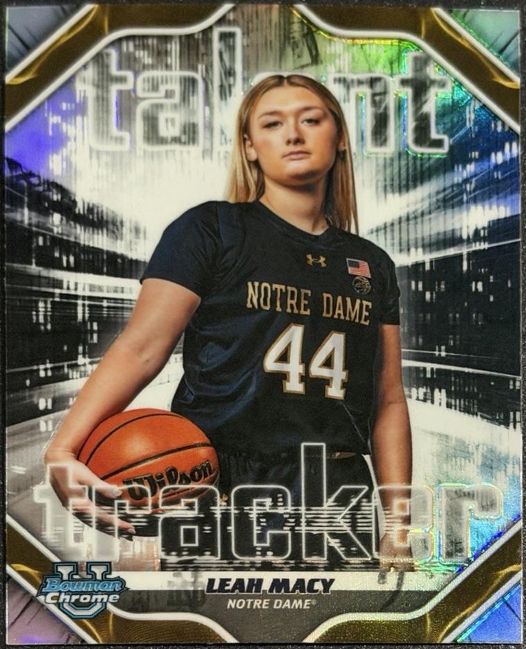 Leah Macy #TT-18 2025-26 Bowman Basketball Talent Tracker