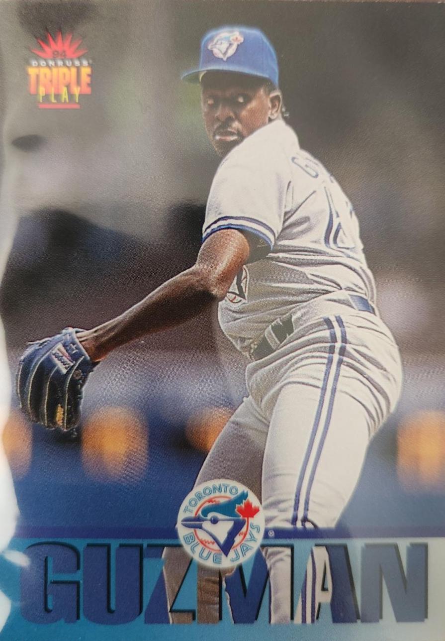 Juan Guzman #33 Baseball Cards 1994 Donruss Triple Play