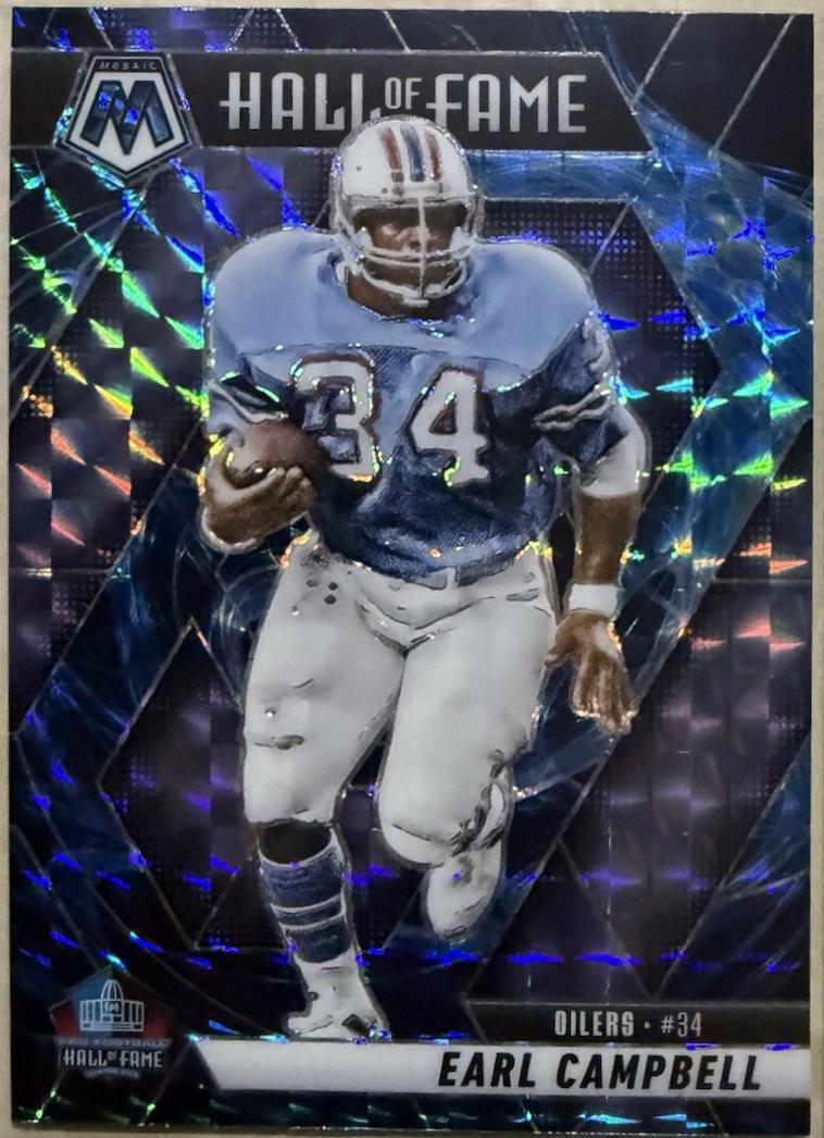 Earl Campbell [Mosaic Genesis] #294 Prices | 2025 Panini Mosaic