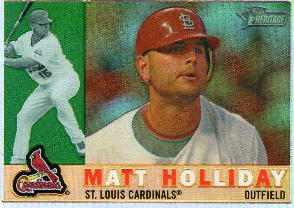Matt Holliday #CHR164 2009 Topps Heritage Baseball Chrome