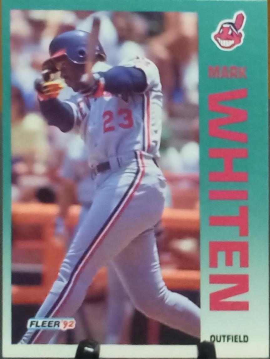Mark Whiten #126 Baseball Cards 1992 Fleer