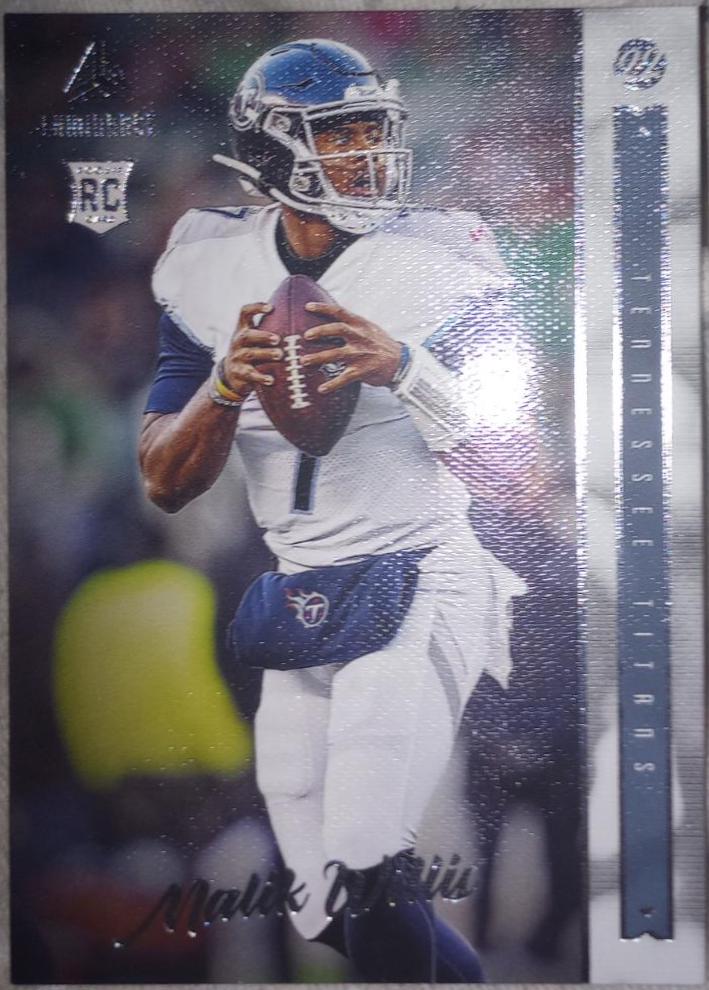 Malik Willis #201 Football Cards 2022 Panini Chronicles Luminance