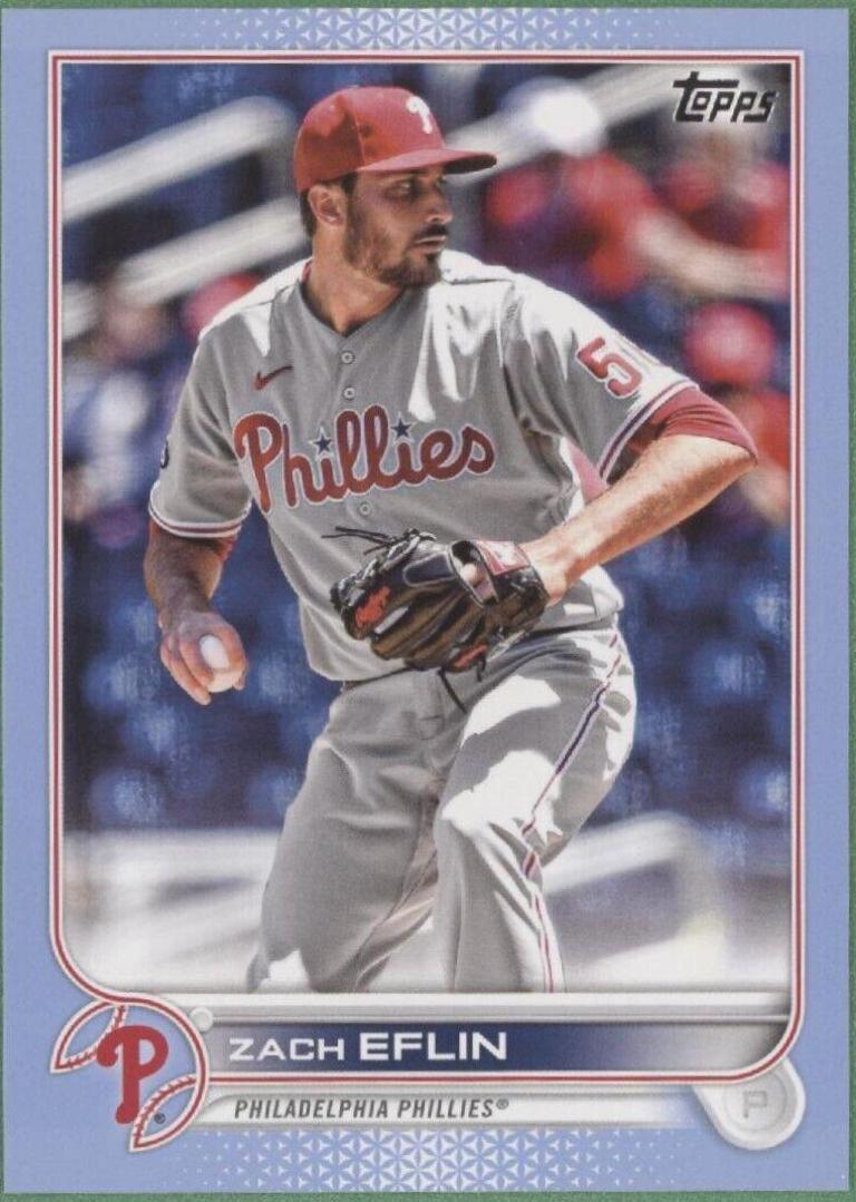 Zach Eflin [Father's Day Powder Blue] #179