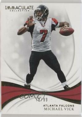 Michael Vick #8 Football Cards 2019 Panini Immaculate Collection