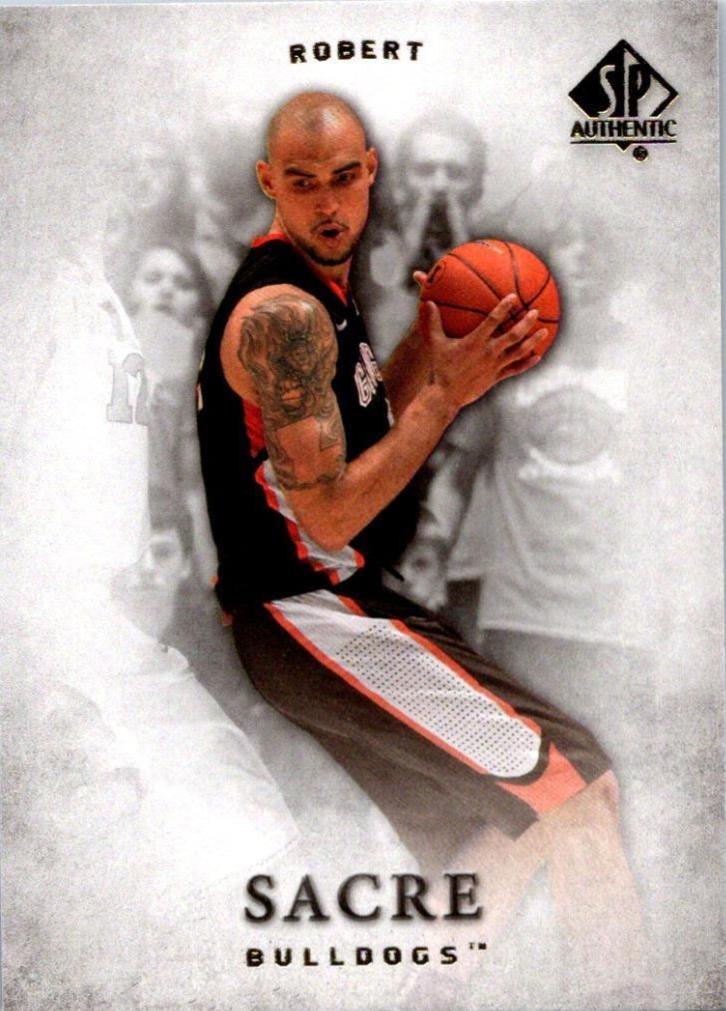 Robert Sacre #43 Basketball Cards 2012 SP Authentic