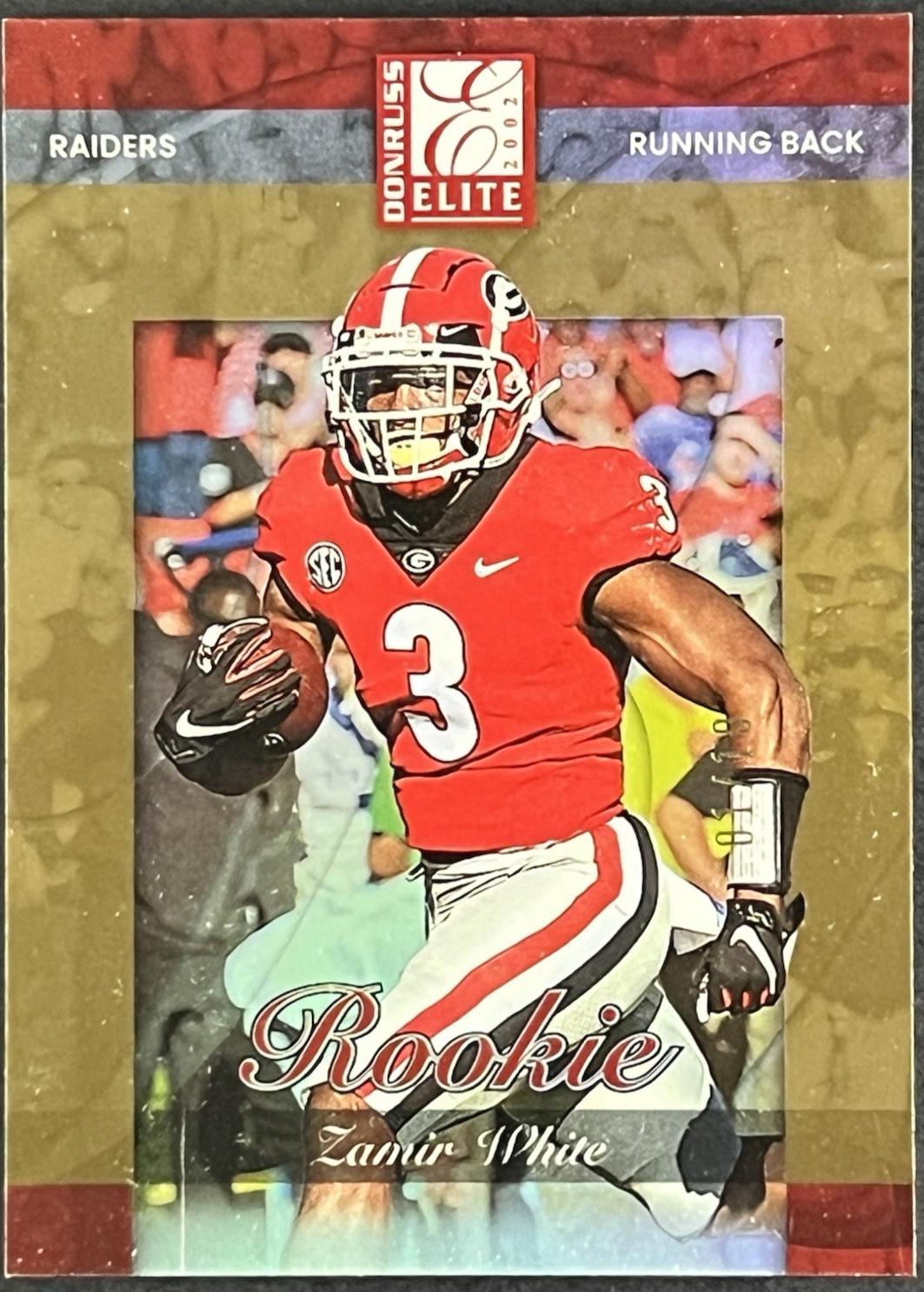 Zamir White #2002-115 2022 Panini Donruss 2002 Elite Rookies Football