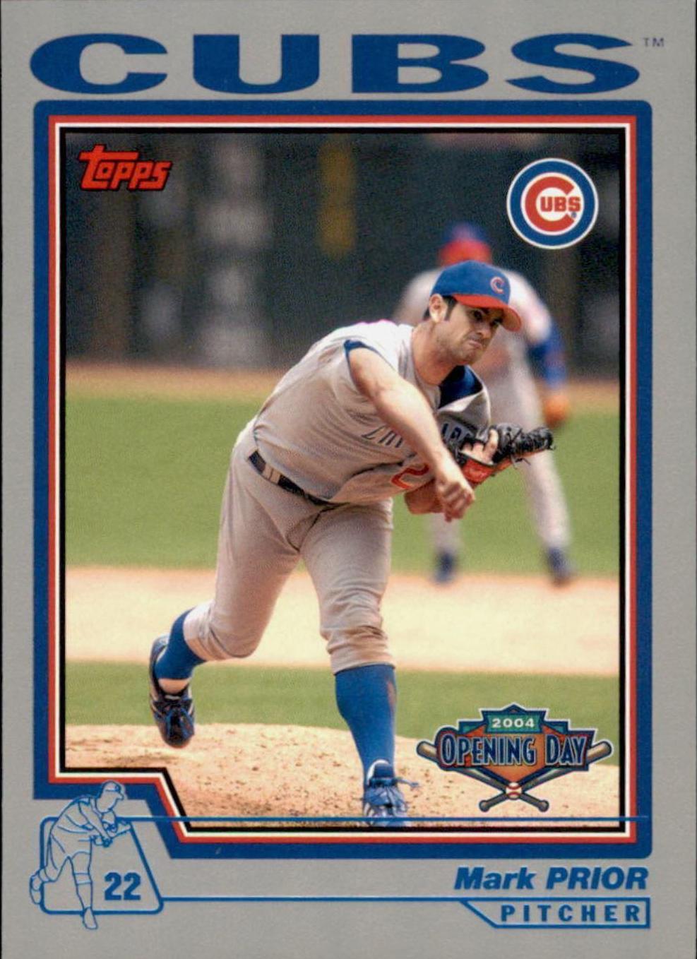 Mark Prior #28 Baseball Cards 2004 Topps Opening Day