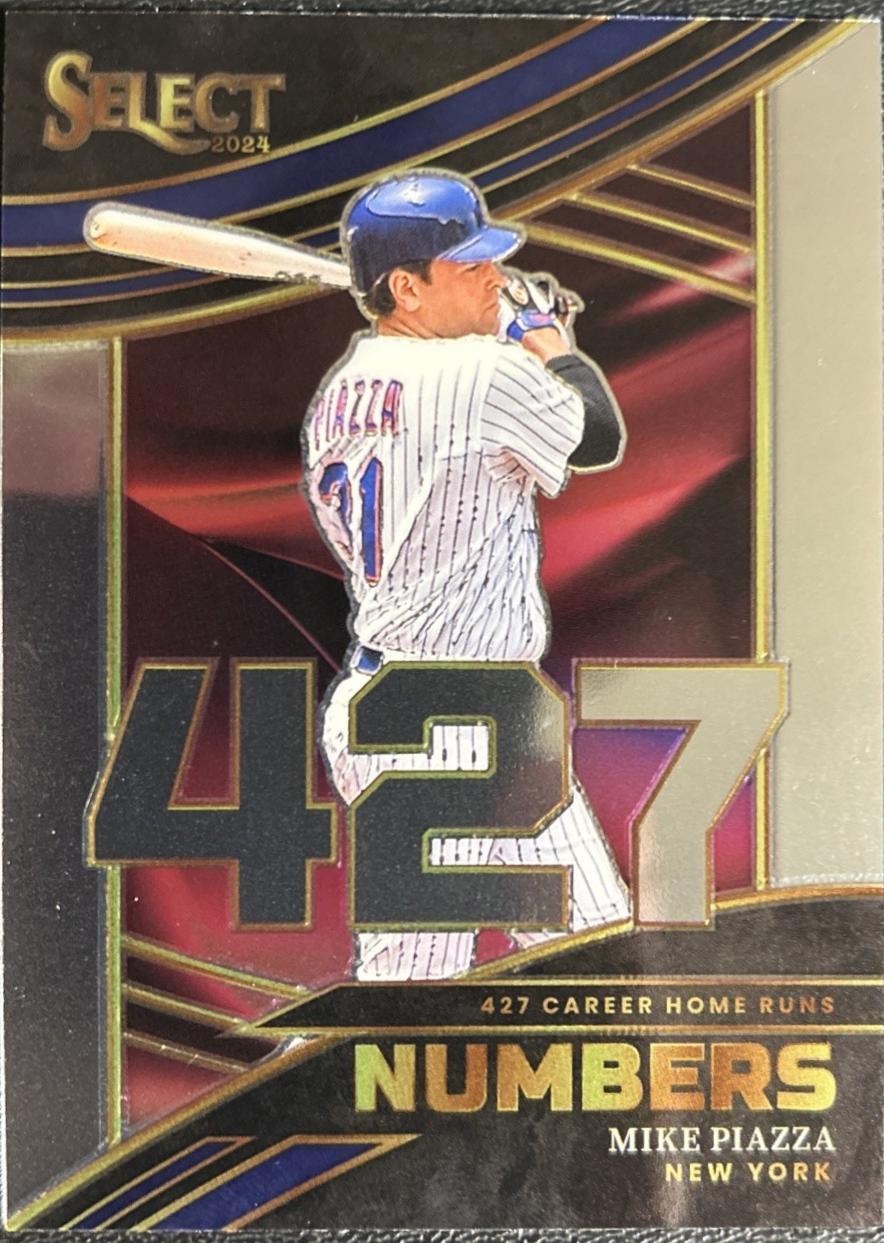 Mike Piazza #21 Baseball Cards 2024 Panini Select Numbers