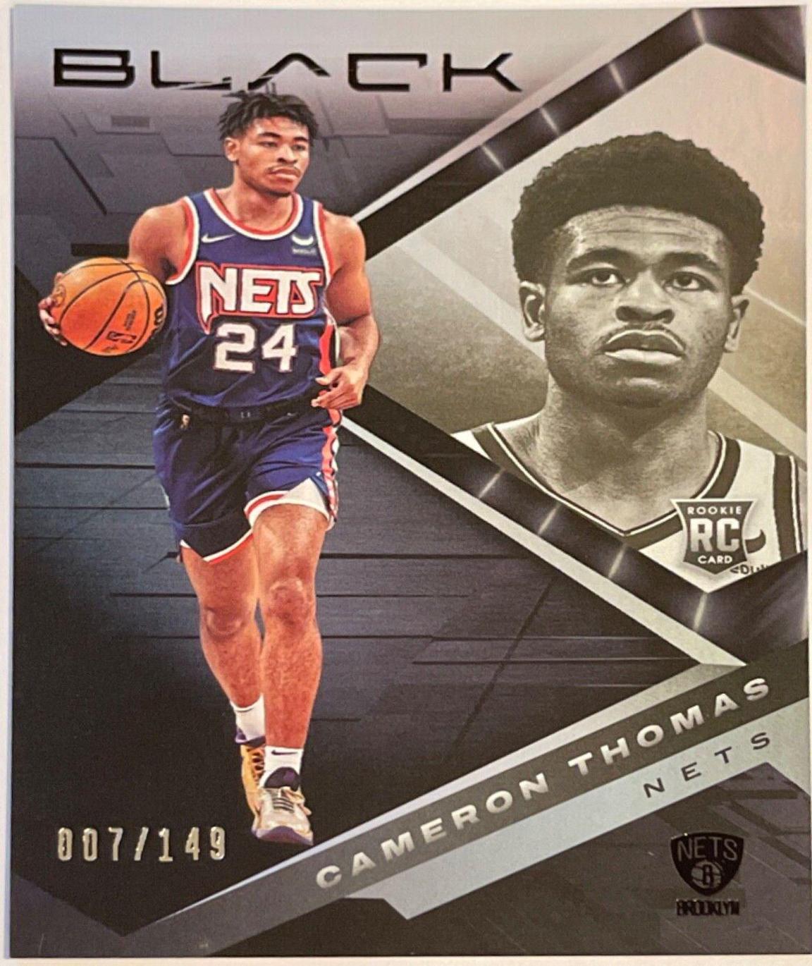 Cameron Thomas #79 2021-22 Panini Black Basketball