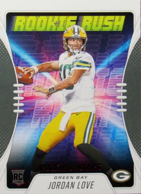 Jordan Love #RR-4 Football Cards 2020 Panini Rookies & Stars Rush