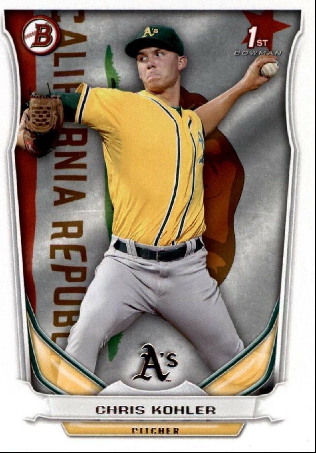 Chris Kohler #BP103 Baseball Cards 2014 Bowman Prospects