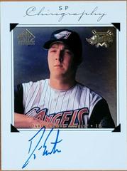 Darin Erstad #DE Baseball Cards 1998 SP Authentic Chirography Prices