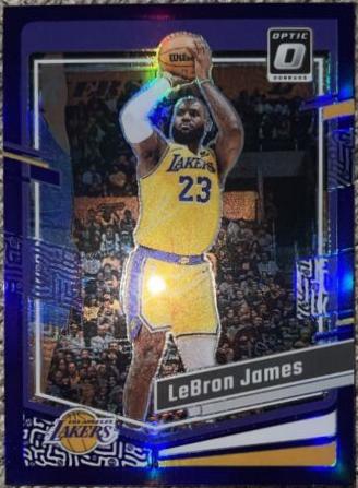 LeBron James [Purple] #65 Prices | 2023 Panini Donruss Optic